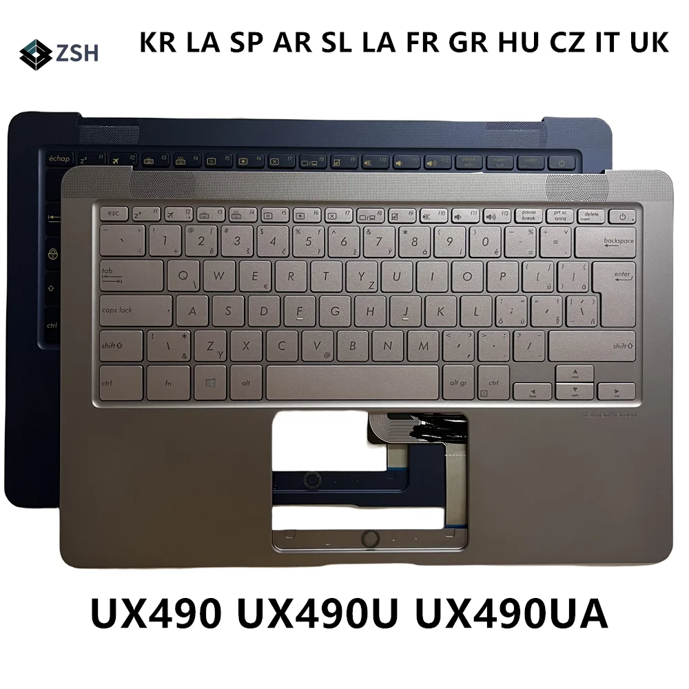 Ʈ Ʈ Ű C Ŀ, UK/LA/SP/GR/FR/CZ/SL/IT/HU/AR/KR Ű, Asus ZenBook 3 𷰽 UX490 UX490U UX490UA